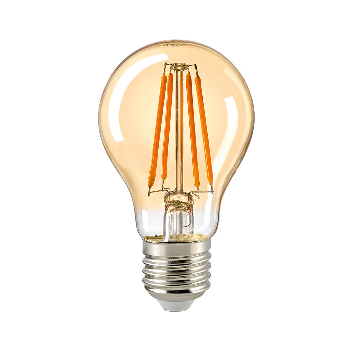 LED Filament Normallampe E27 Gold, 7 W, 2500 K, dimmbar