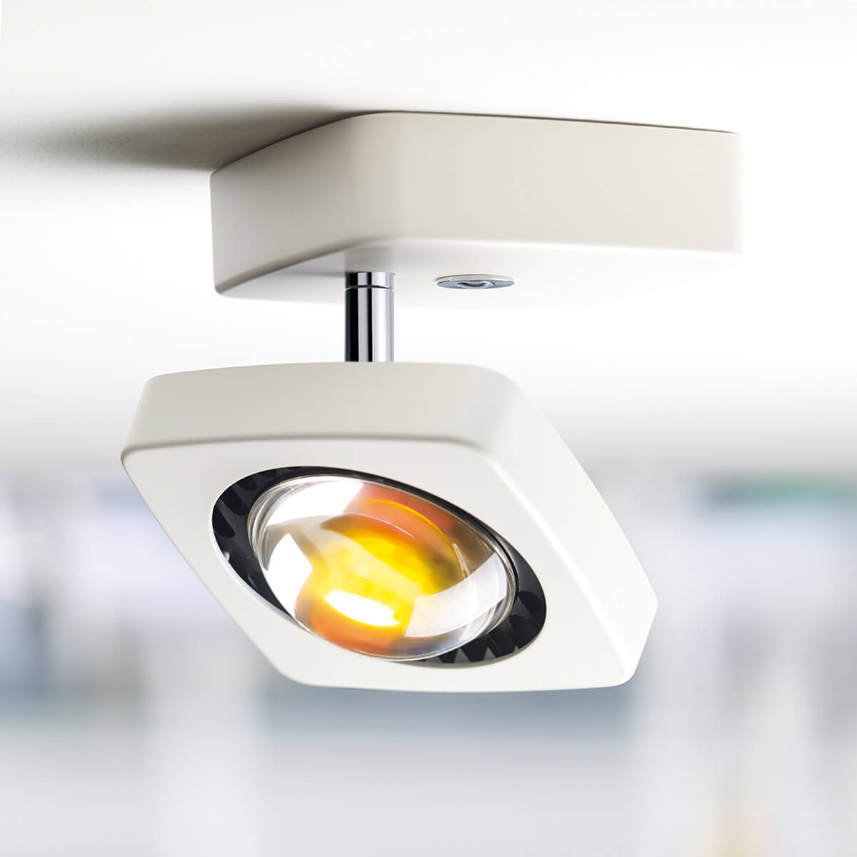 Oligo Kelveen LED Wand- / Deckenstrahler, weiß matt