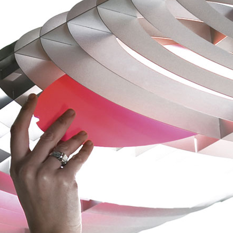 Luceplan Queen Titania Farbfilter, pink