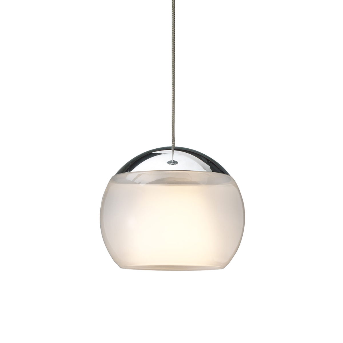 Oligo Balino LED Pendelleuchte, Chrom / satiniert