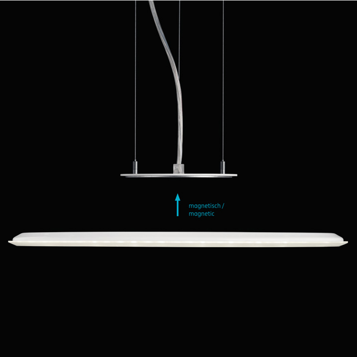 Nimbus Modul Q/R Project
Pendelset für 220/280/340 in Kombination mit der Nimbus Modul Q Projekt Deckenaufbauleuchte