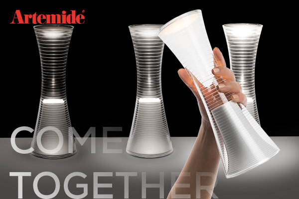 Kategoriebanner Marke Artemide Come Togehter Kategoriebanner Marke Artemide Come Togehter
