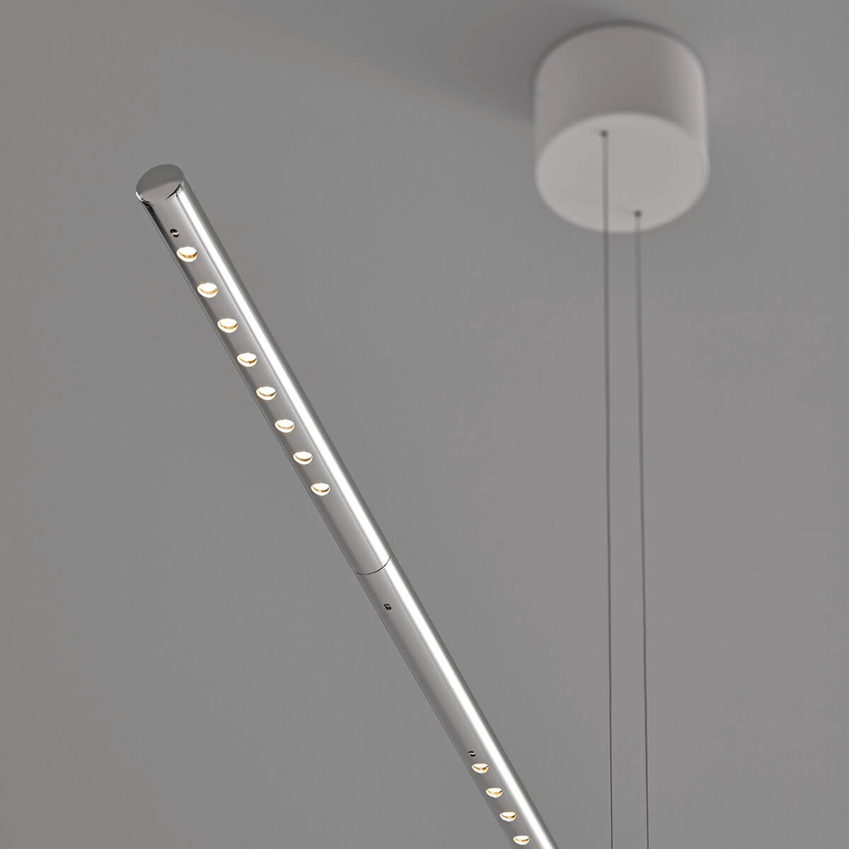 Tecnolumen Lum 135 LED Pendelleuchte, Chrom