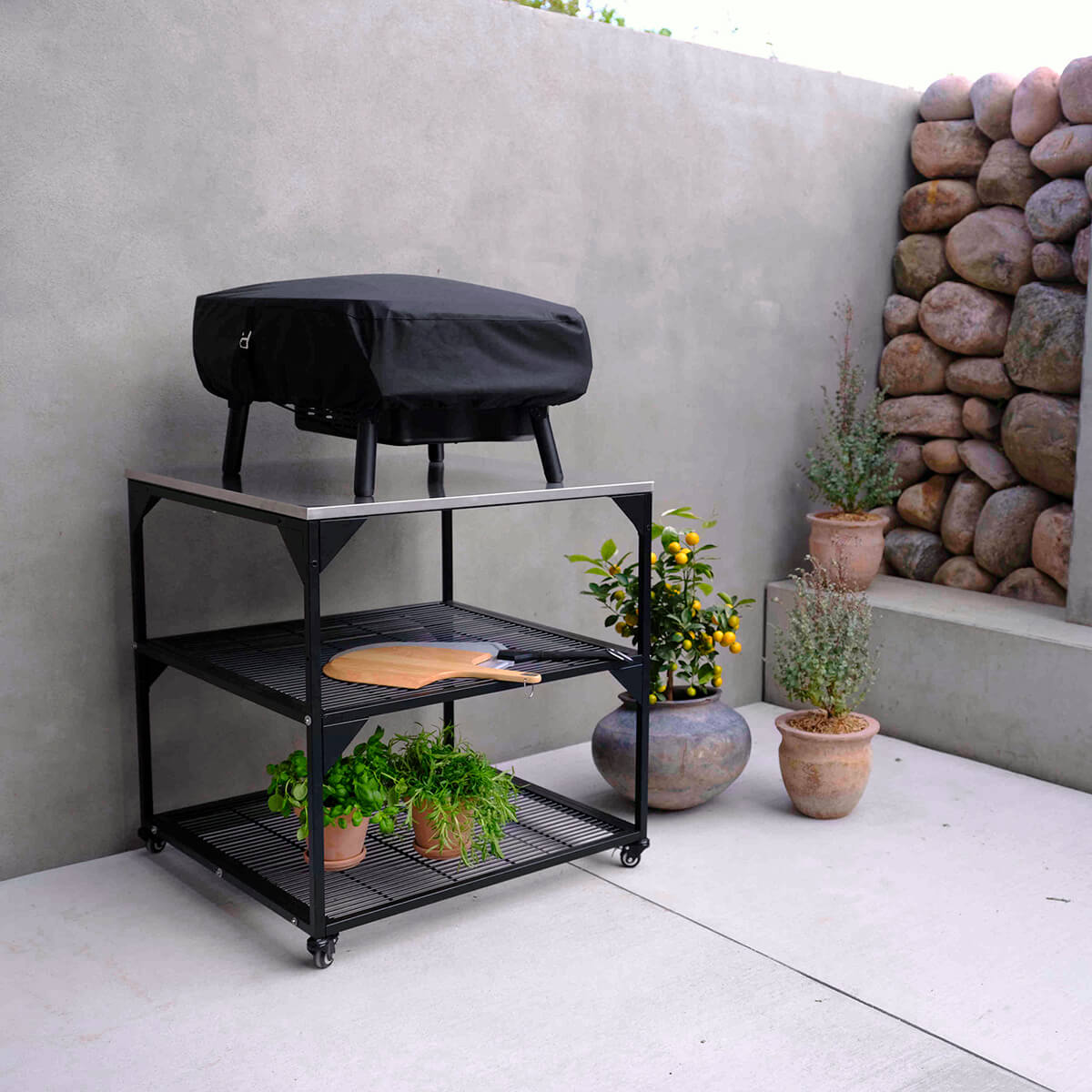 Witt Abdeckhaube für ETNA Fermo & Rotante, schwarz