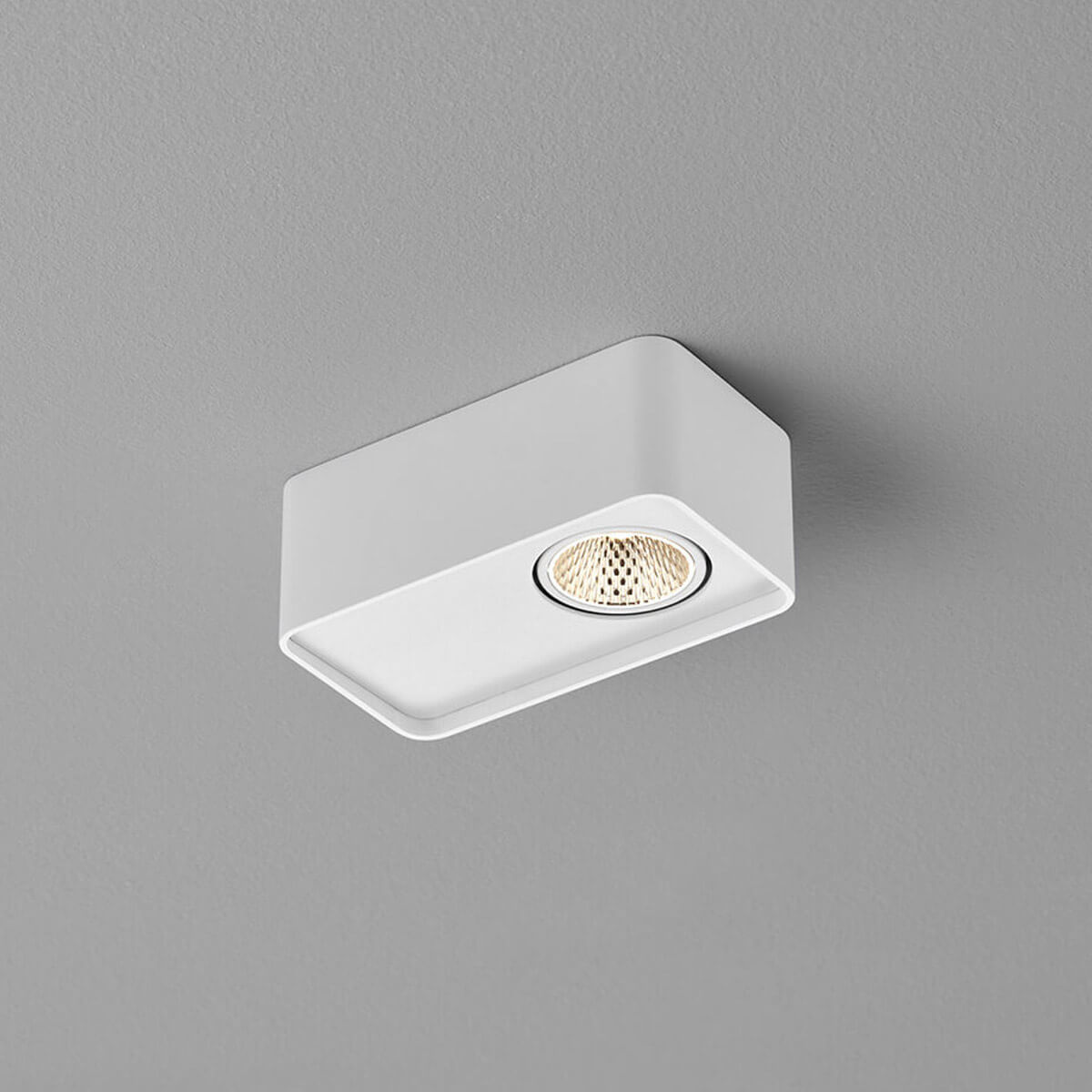 Helestra Cas LED Deckenleuchte, 1-flg., weiß matt