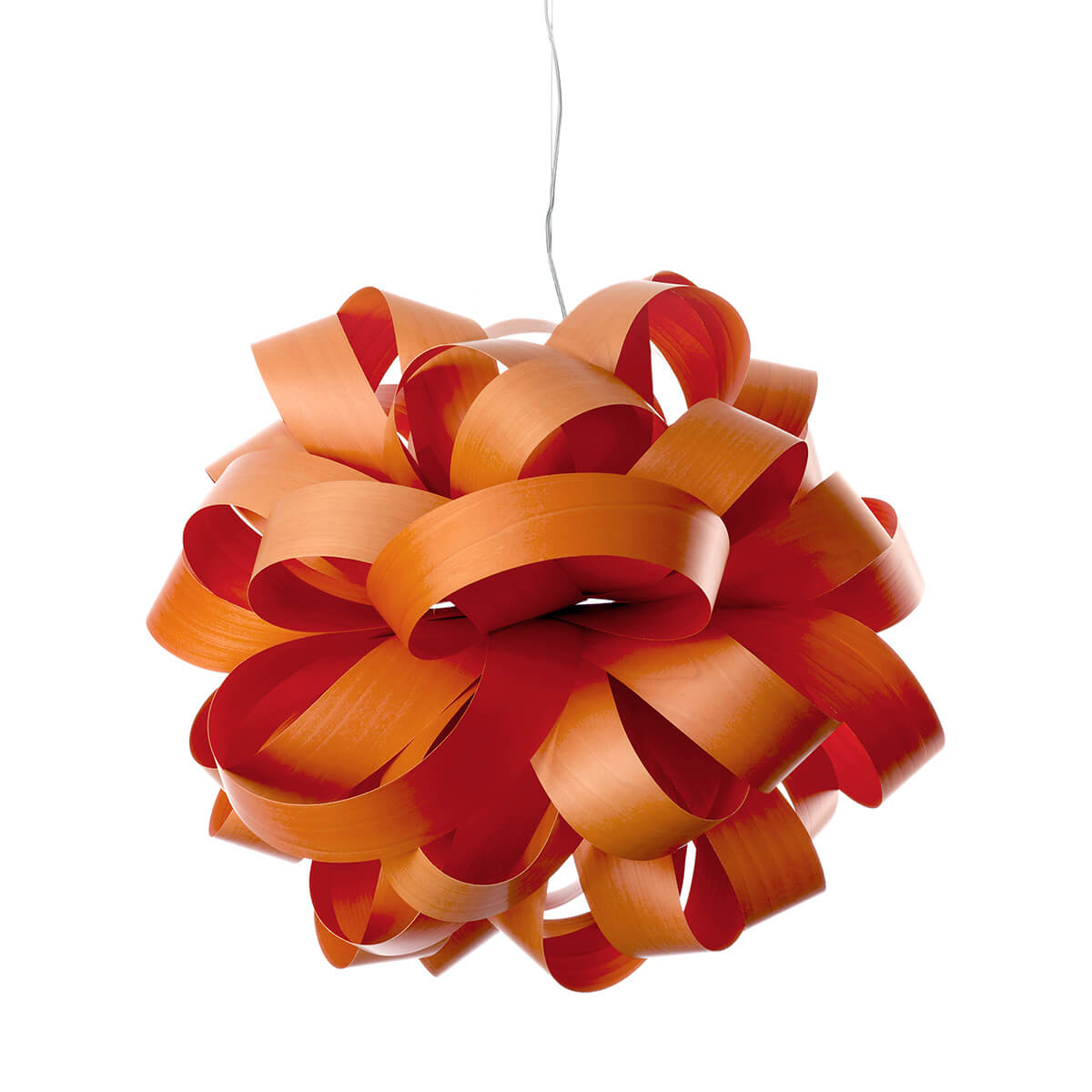 LZF Lamps Agatha Ball Pendelleuchte, orange