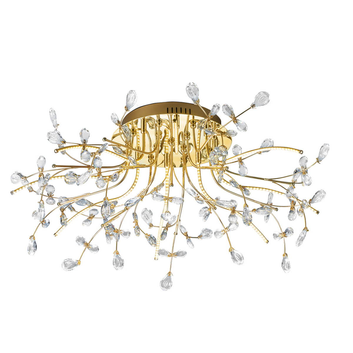 Crystal X LED Deckenleuchte, Ø: 77 cm