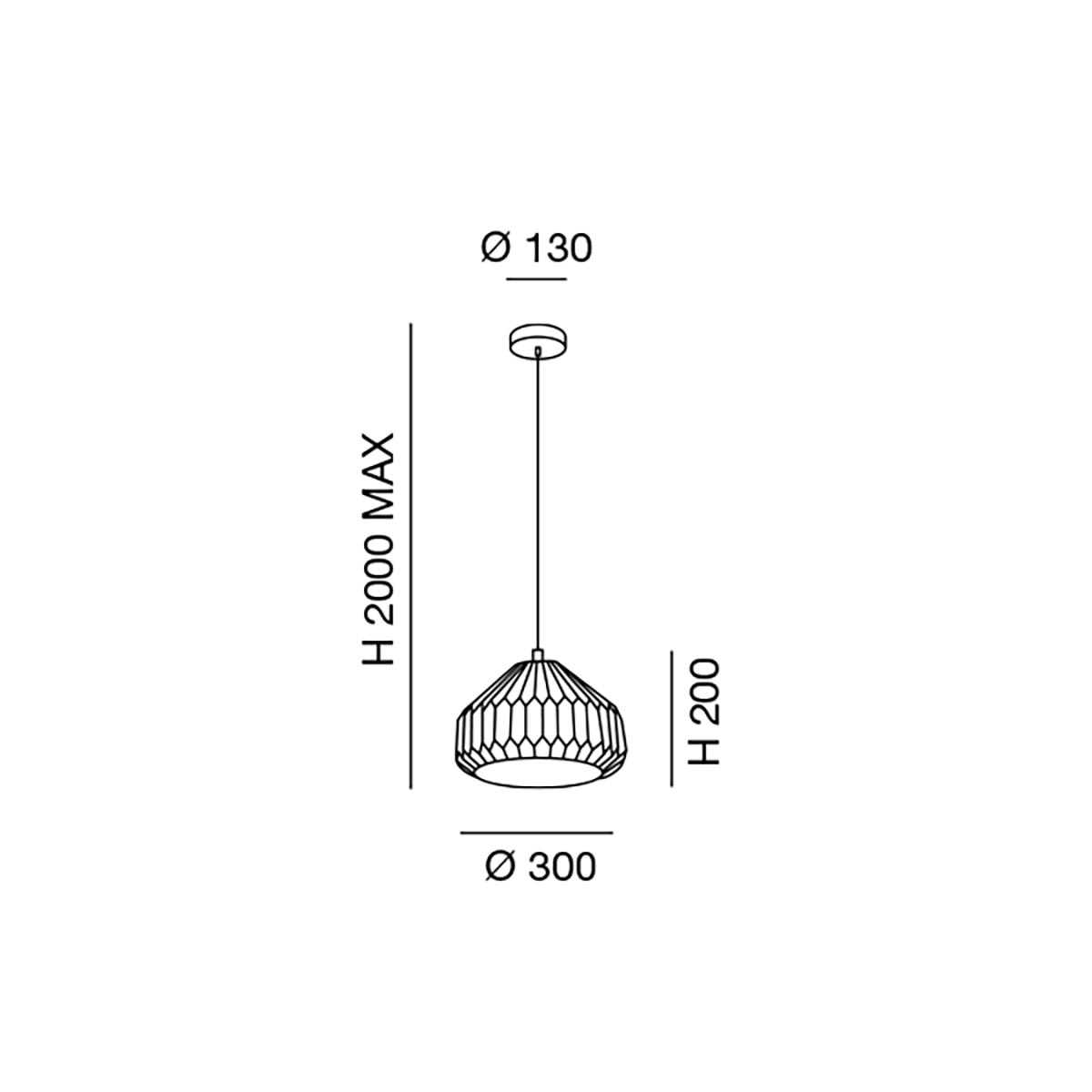 Fabas Luce Vigor Pendelleuchte