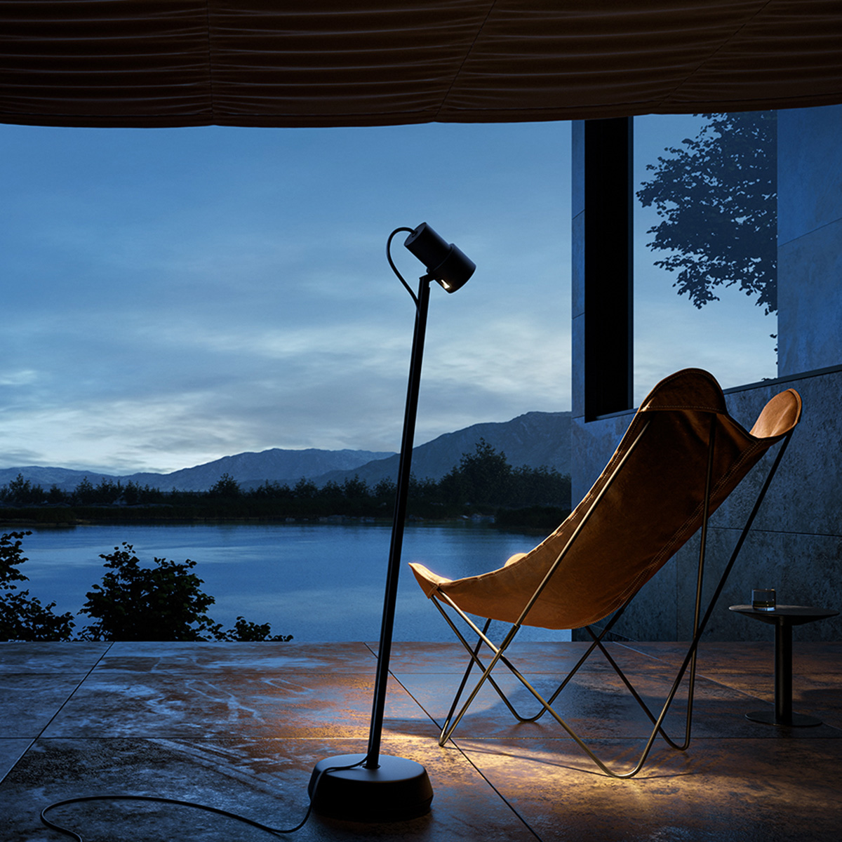 Piek Lettura LED Stehleuchte Connect