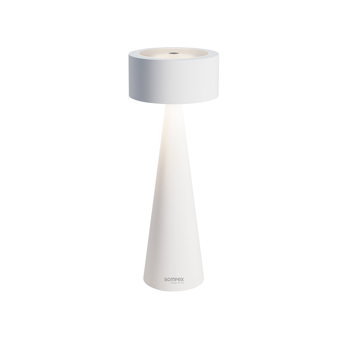 Sompex Elody LED Akkuleuchte, weiß