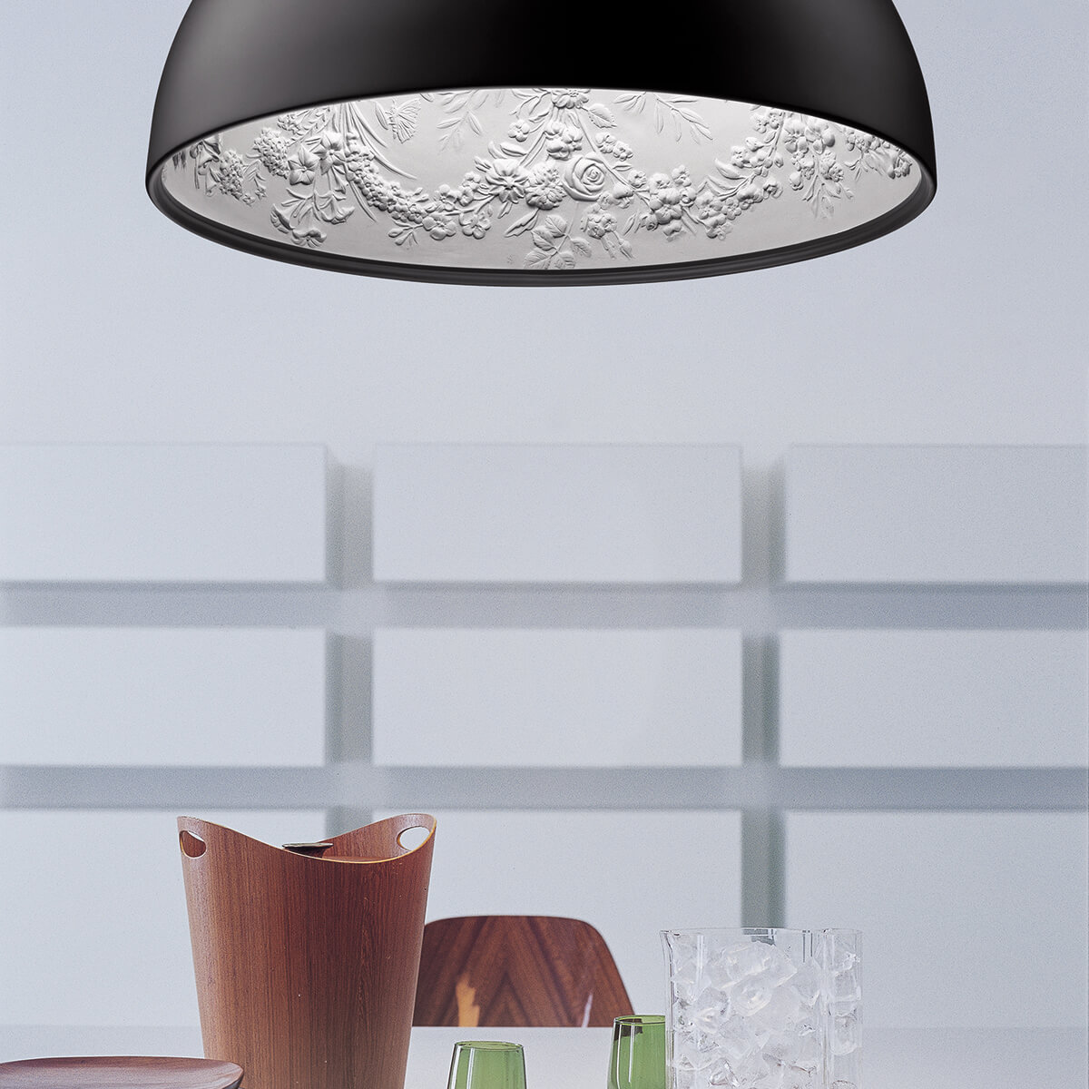 Flos Skygarden 1 Pendelleuchte, schwarz matt