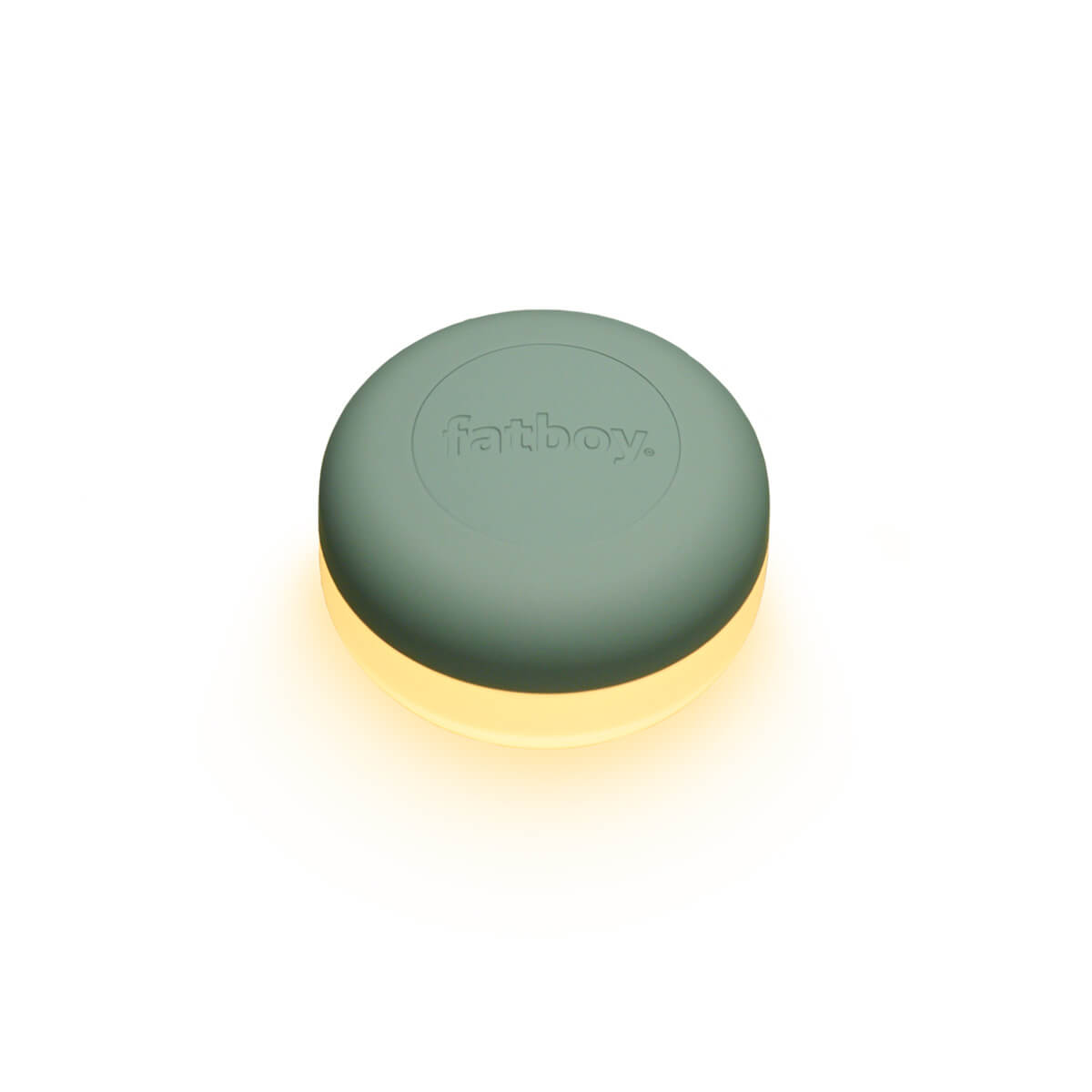 Fatboy Oloha Large LED Akkuleuchte & Schale, Sage (dunkelgrün), LED-Leuchte