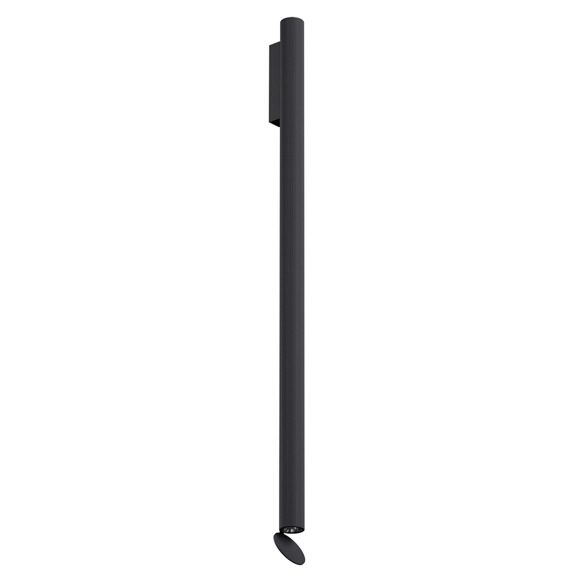 Flos Flauta H1000 Riga LED Wandleuchte, schwarz