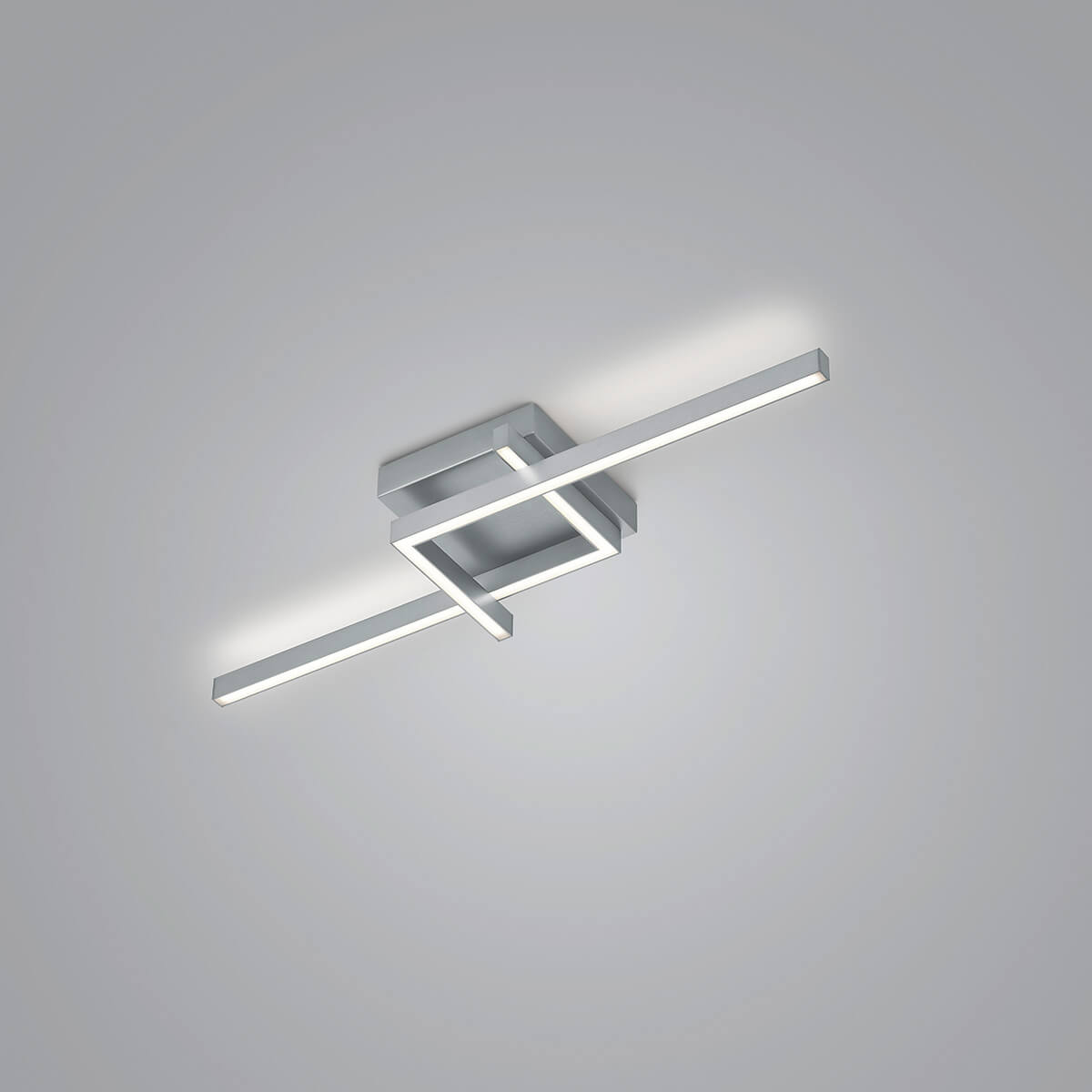 Knapstein Frida-80 LED Deckenleuchte, Nickel matt