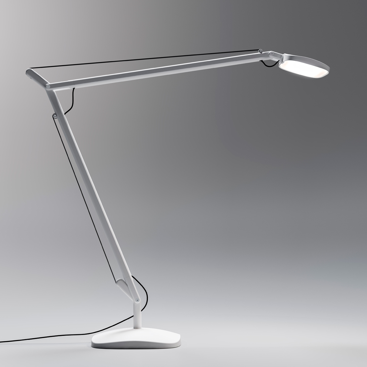Fontana Arte Volée LED Tischleuchte, weiß