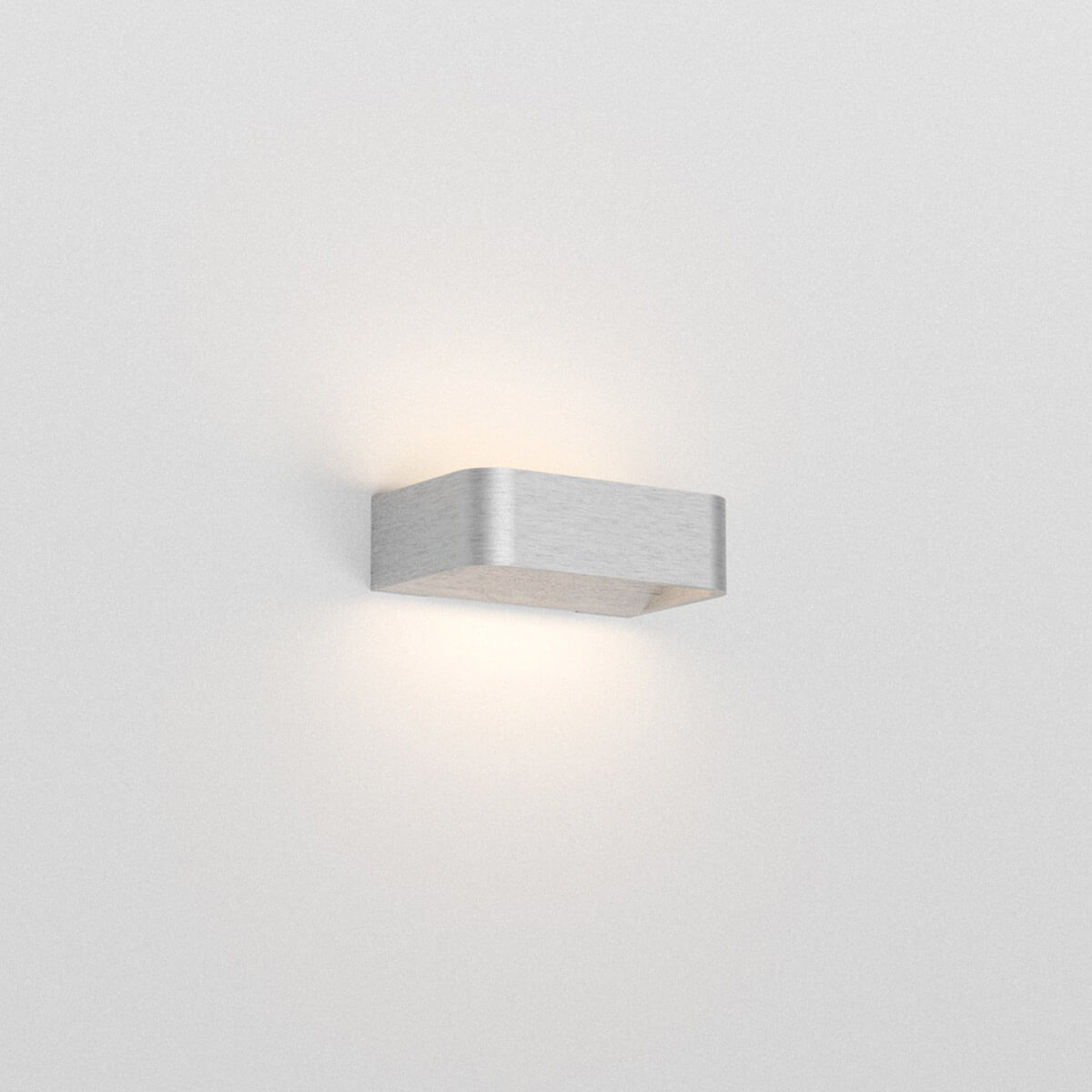 Rotaliana Frame W1 LED Wandleuchte, 2700 K, Nickel gebürstet