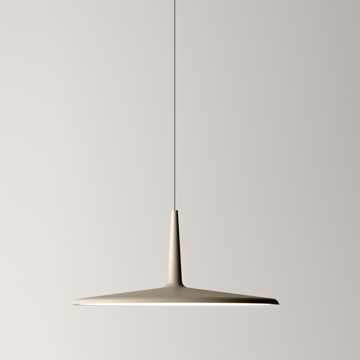 Vibia Skan 0270 LED Pendelleuchte, beige matt