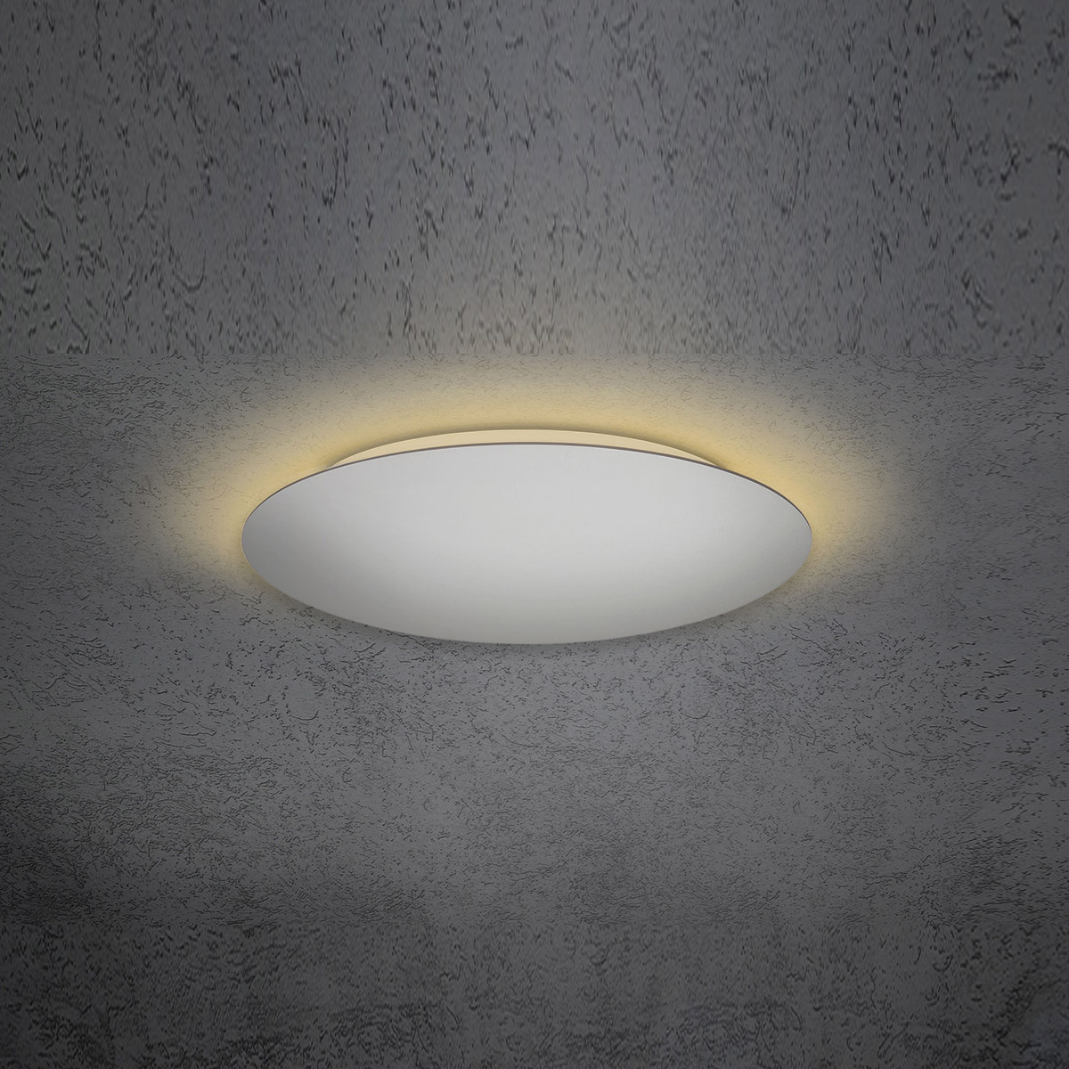 Escale Blade LED Wand- / Deckenleuchte, Ø: 59 cm, mit Casambi-Modul, Silber matt eloxiert