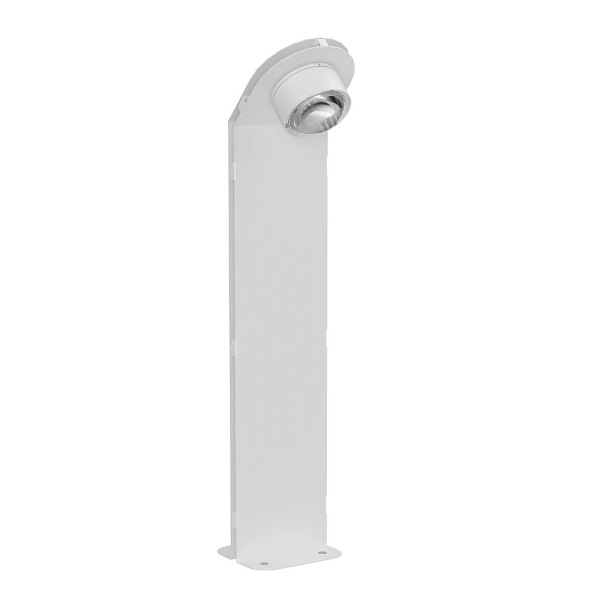 Top Light Puk Mini Way II LED Pollerleuchte, Gehäuse, weiß matt feinstrukturiert, mit Linse klar (nicht inbegriffen)