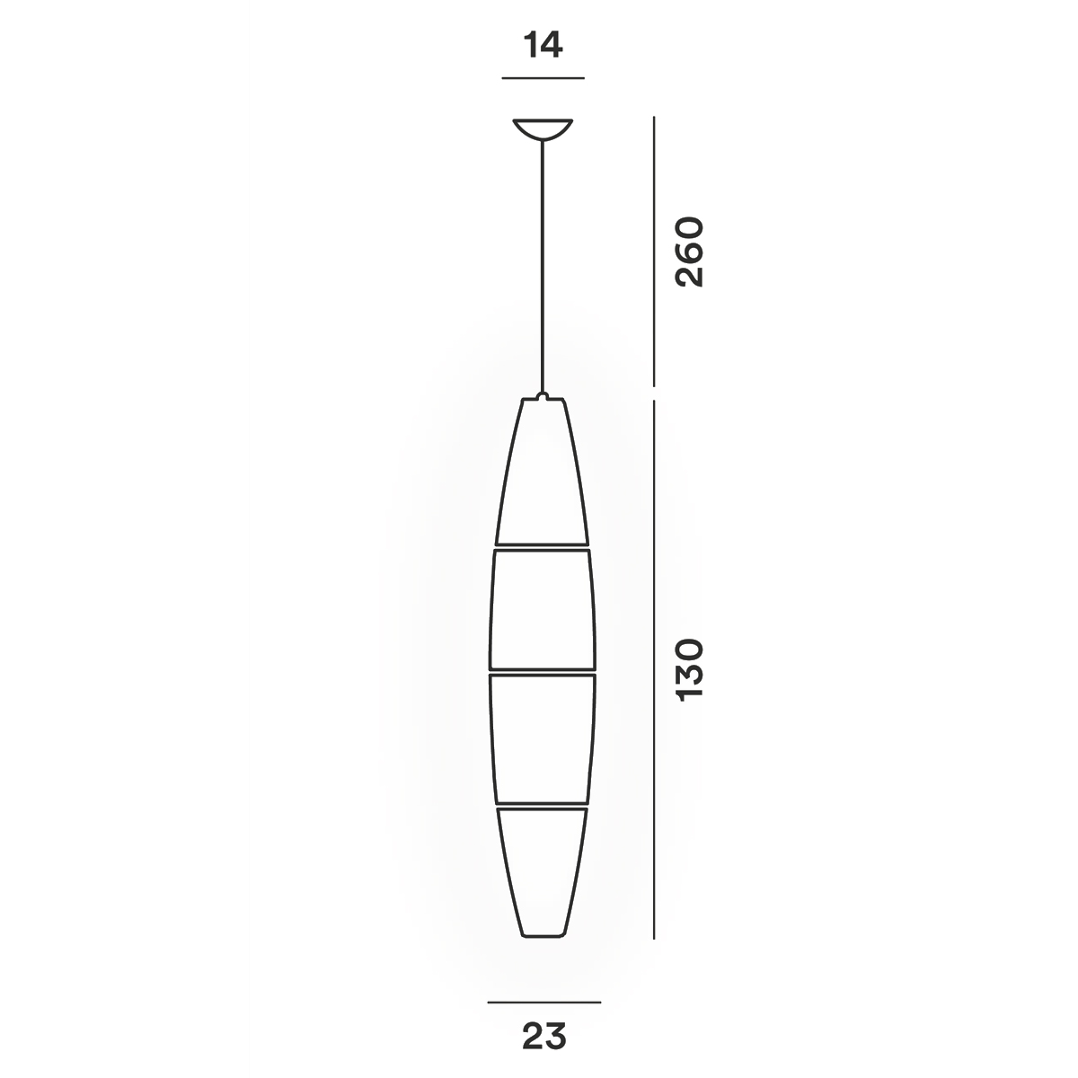 Foscarini Havana Sospensione / Parete