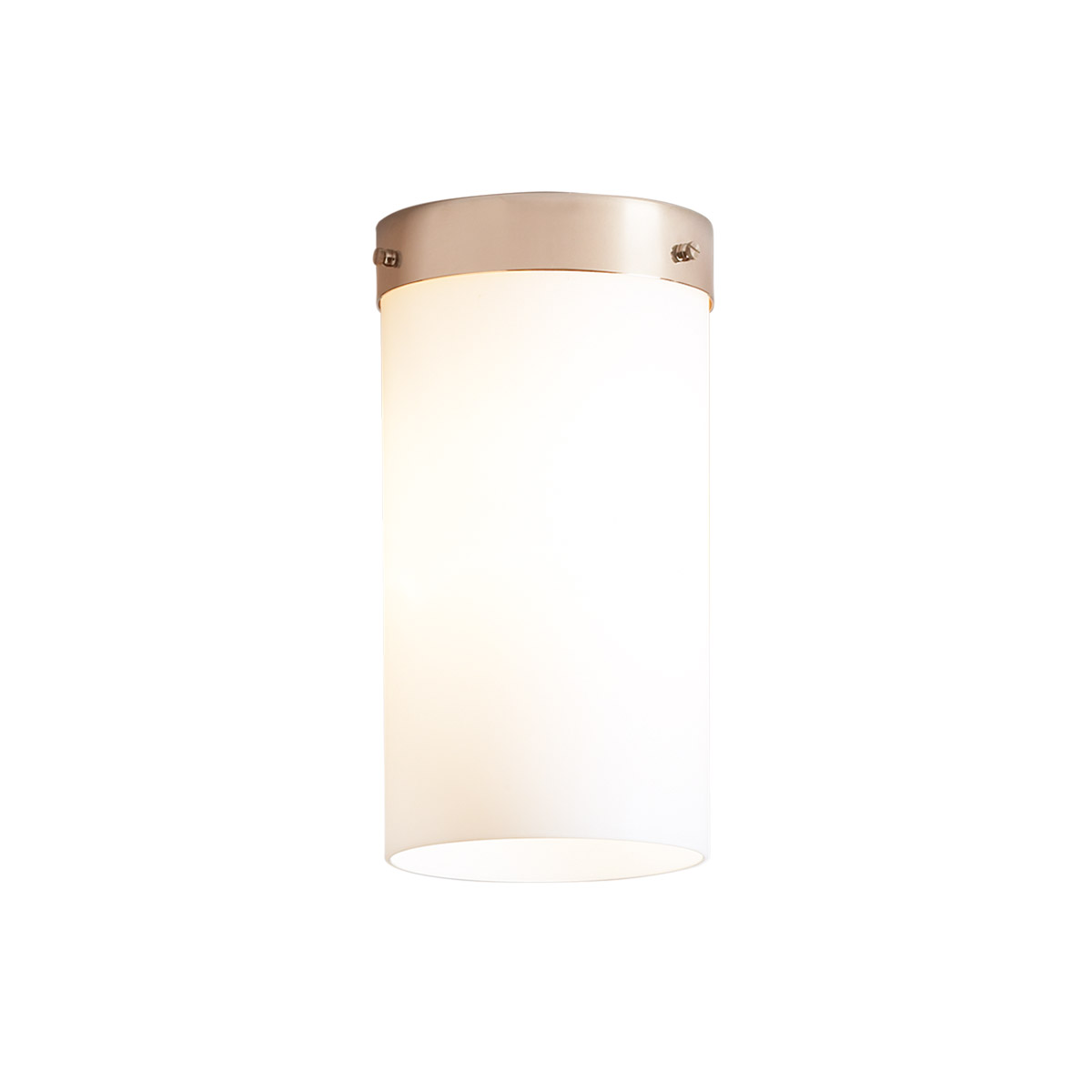 Tecnolumen DMB 31 Deckenleuchte, Nickel / Opalglas DMB 31 Deckenleuchte