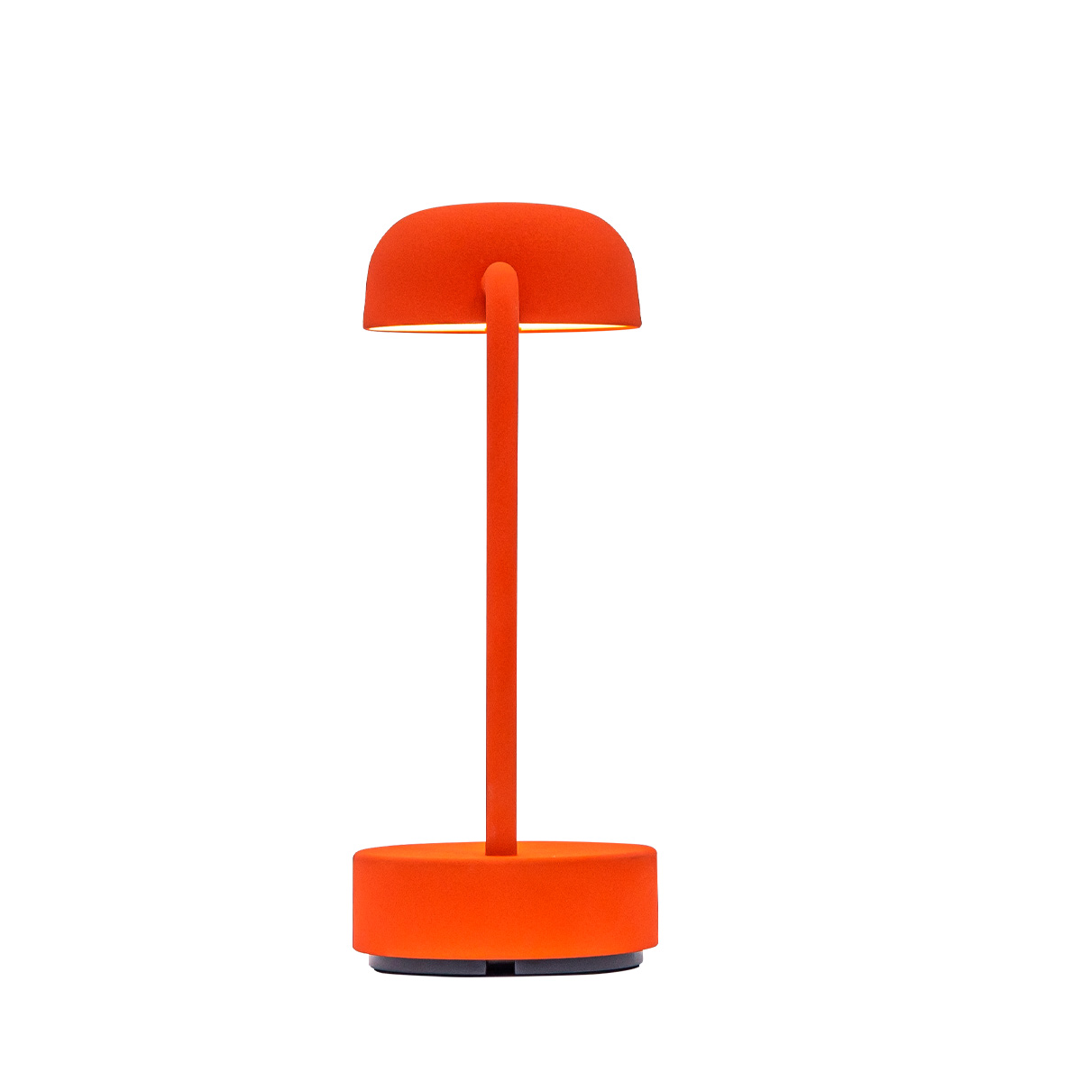 Kooduu Fokus LED Akkuleuchte, orange, Rückseite