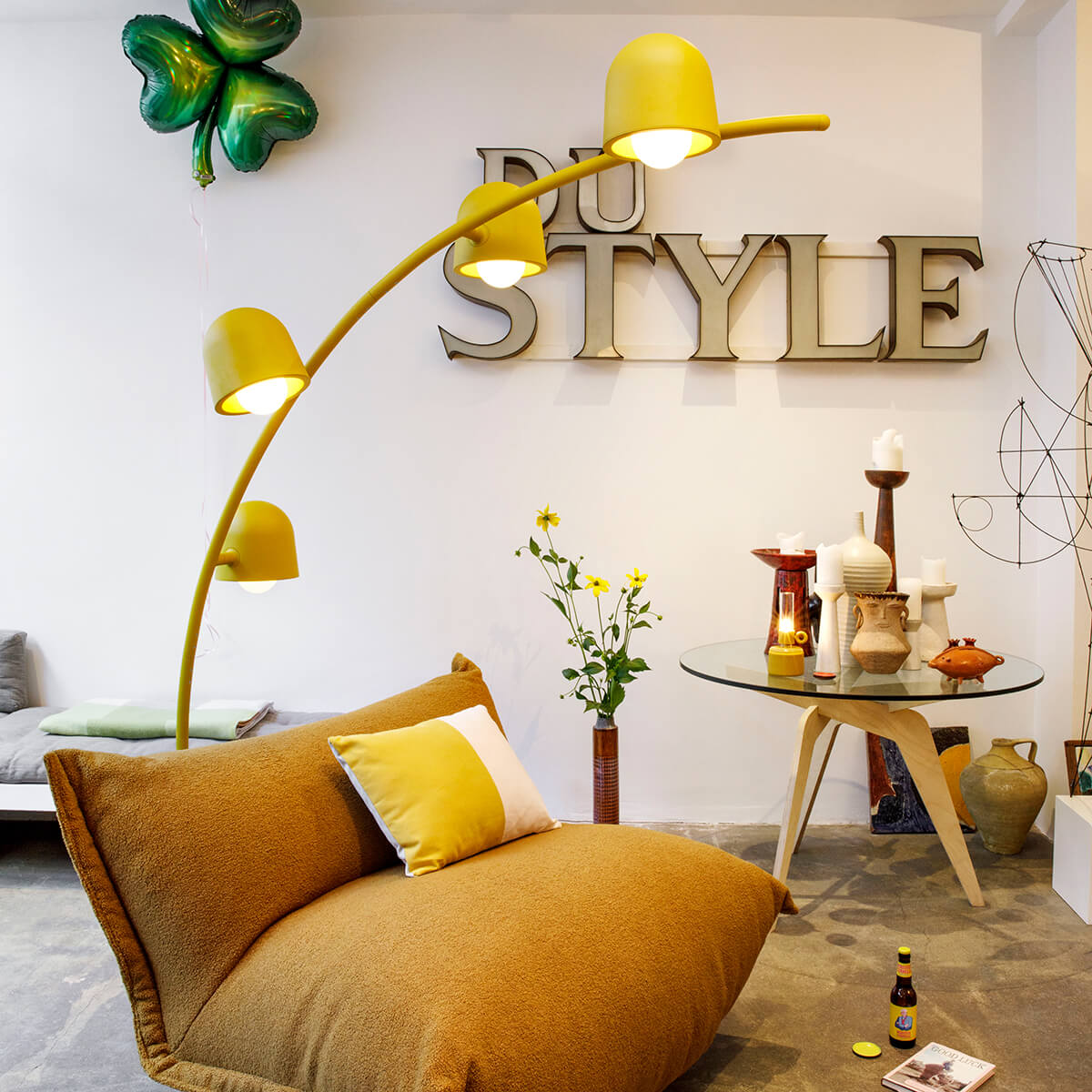 Fatboy Big Lebow Bogenleuchte, Banana Yellow (gelb)