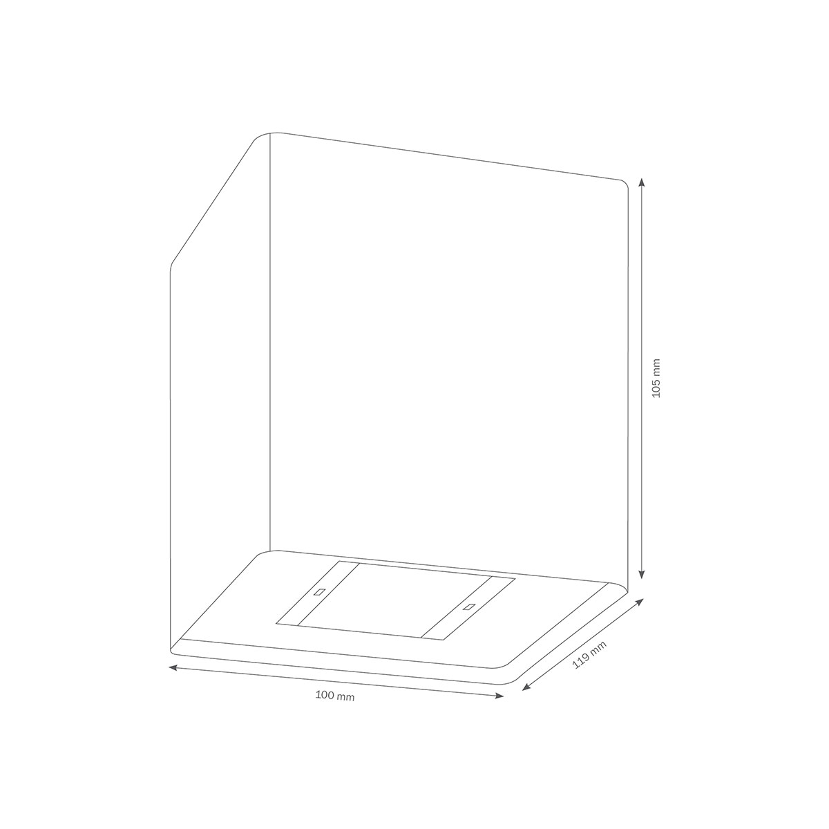 5030 Up & Down LED Wandleuchte