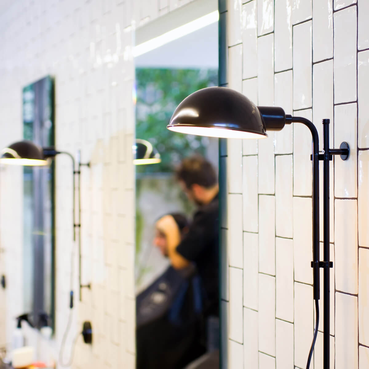 Marset Funiculí A Wandleuchte, schwarz