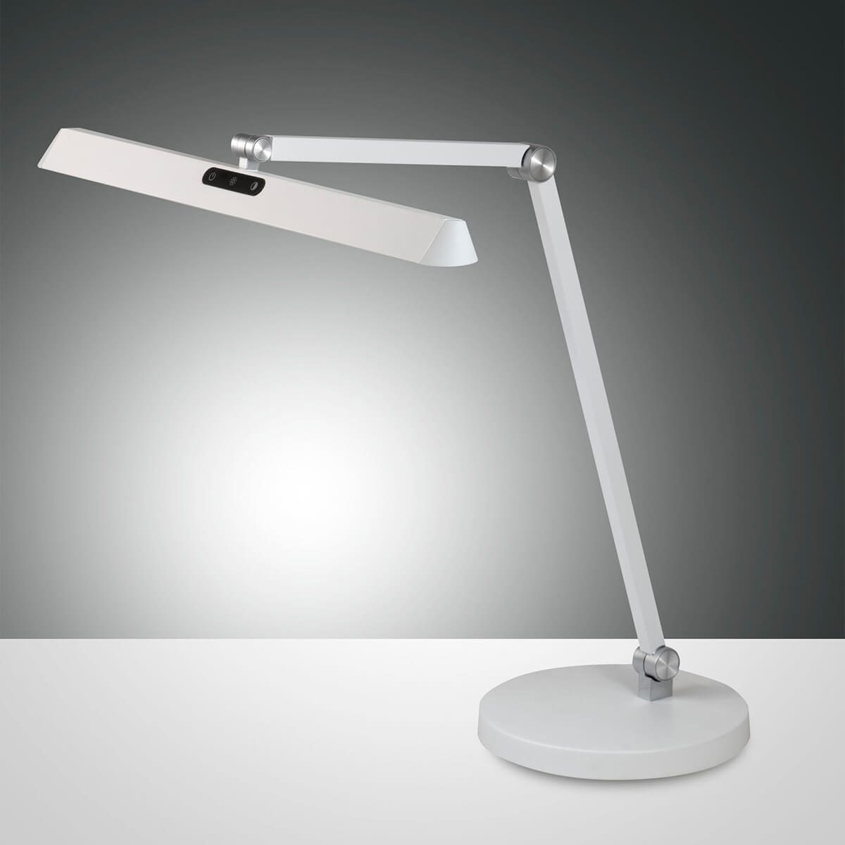 Fabas Luce Beba LED Tischleuchte, weiß