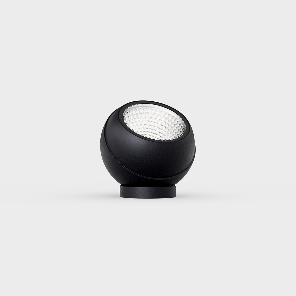 IP44.DE Shot LED Boden- / Außenleuchte, deep black (schwarz)
