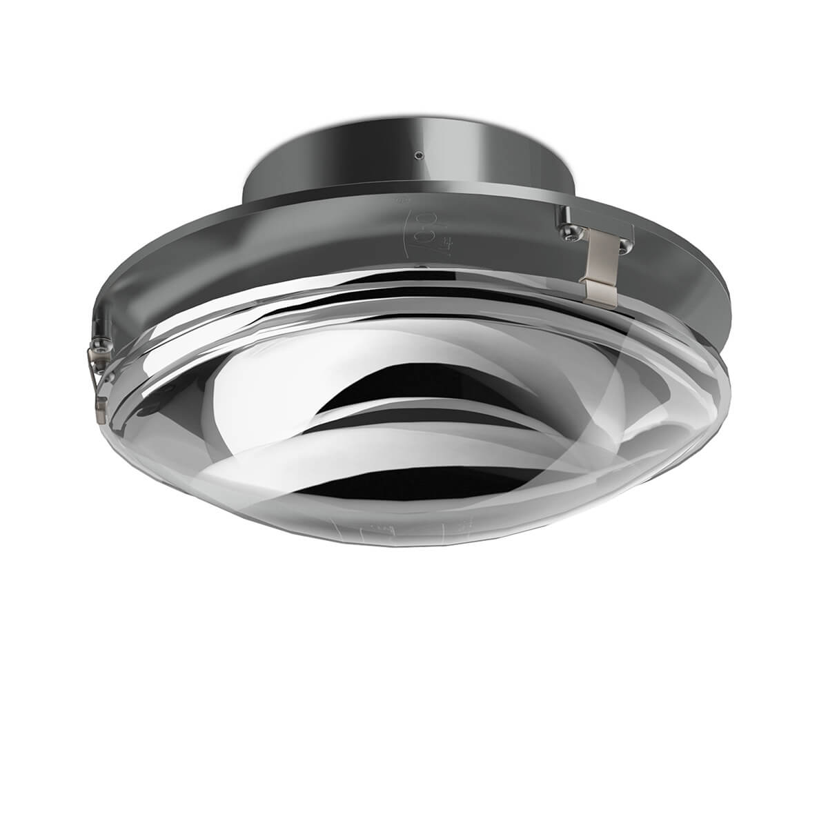 Top Light Paxx LED Deckenleuchte, Chrom matt / Nickel