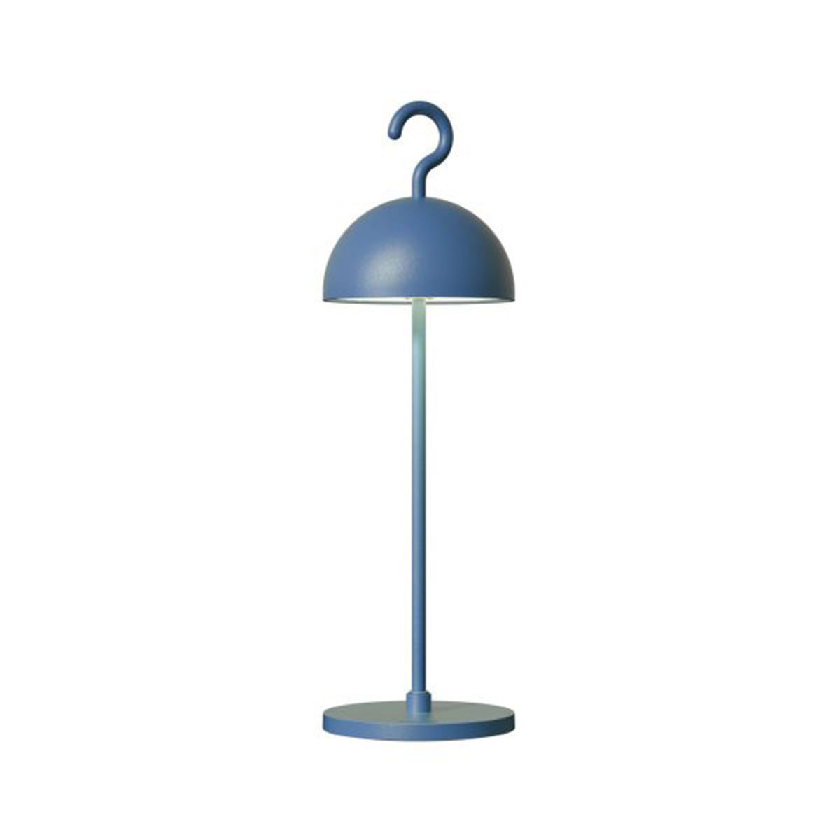 Sompex Hook LED Akkutisch- / Pendelleuchte, blau
