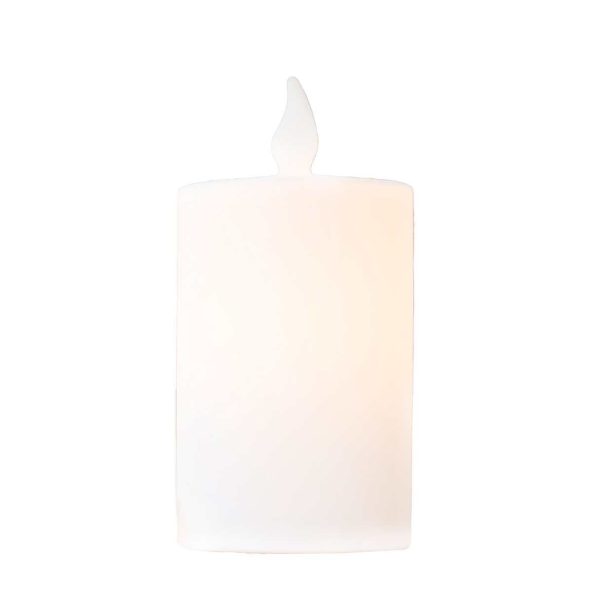 8 seasons design Shining Candle Dekoleuchte, Höhe: 80 cm, weiß