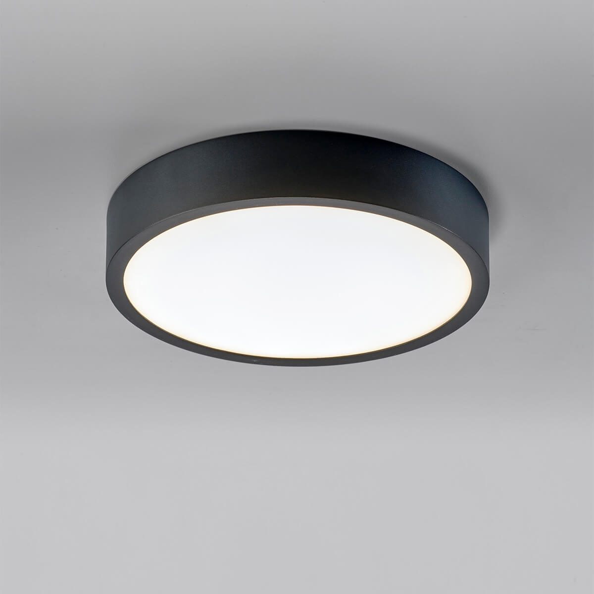 LupiaLicht Renox MD LED Deckenleuchte, schwarz
