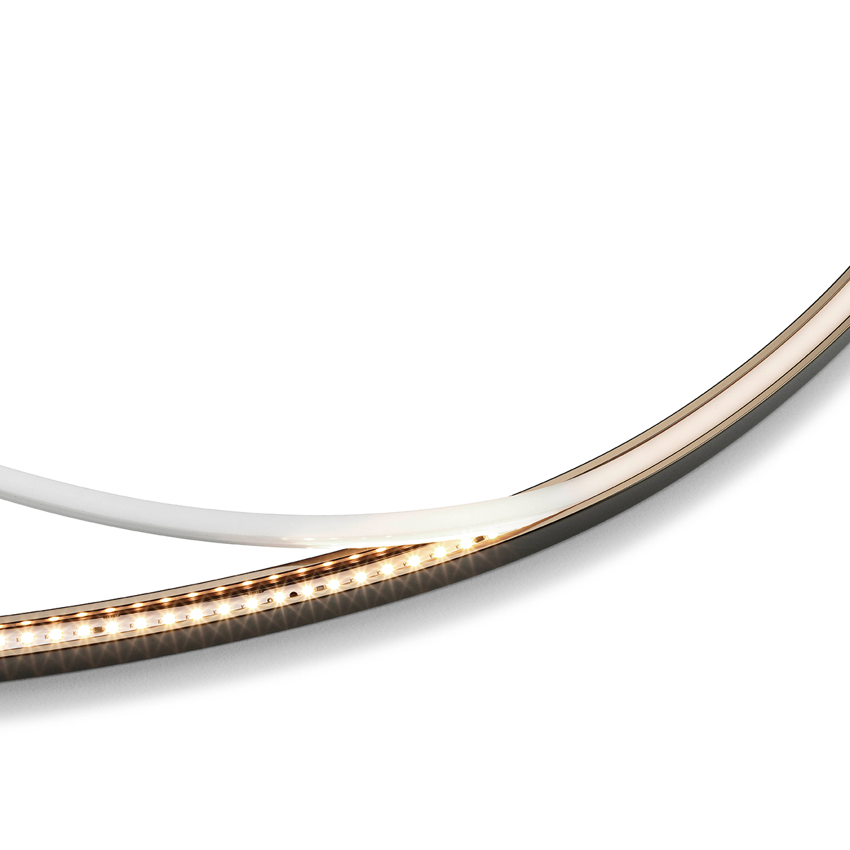 Flos La Plus Belle LED Licht- / Wandspiegel, Diffusor aus optischem Silikon und darunterliegende LED-Lichtquellen