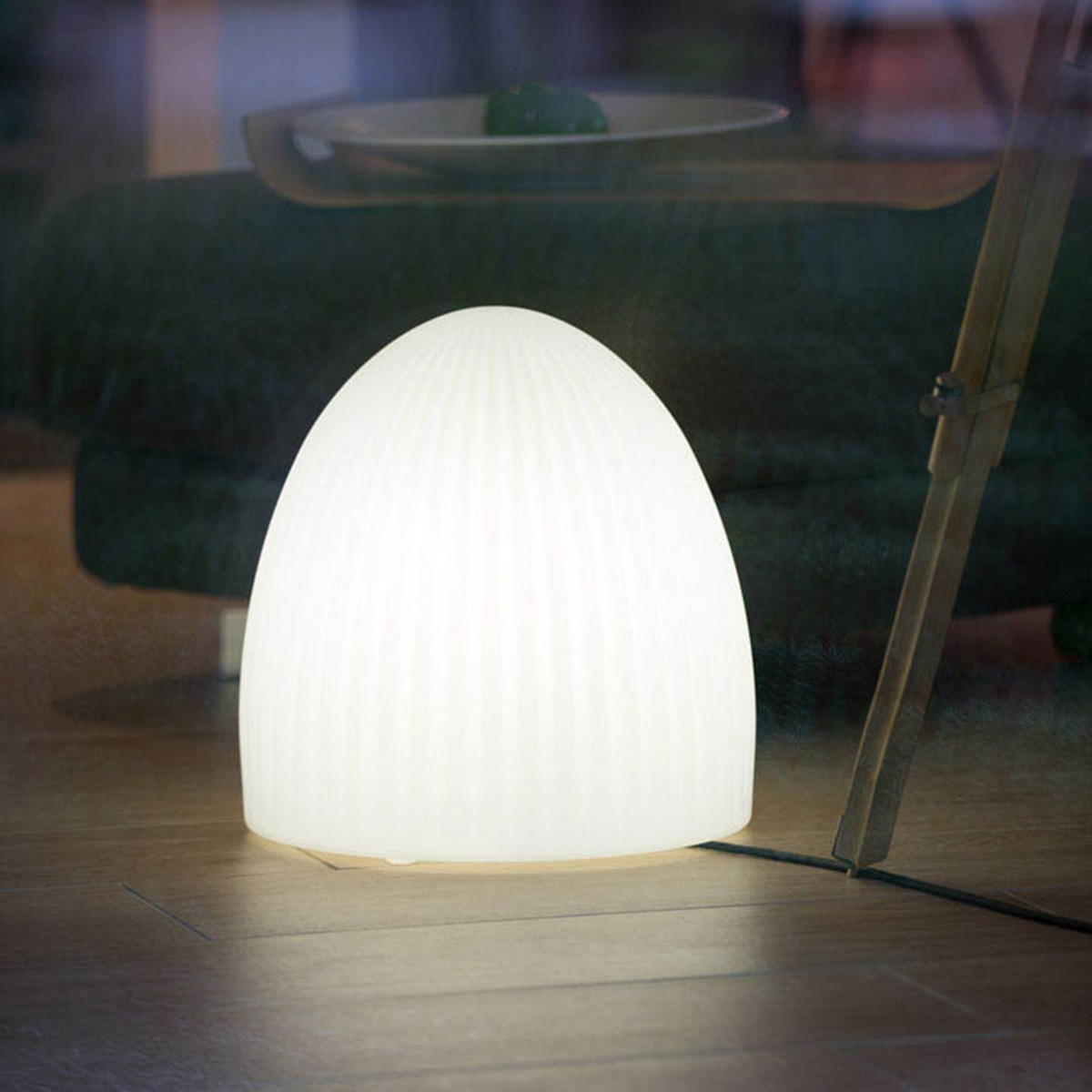 8 seasons design Shining Cage Dekoleuchte, weiß