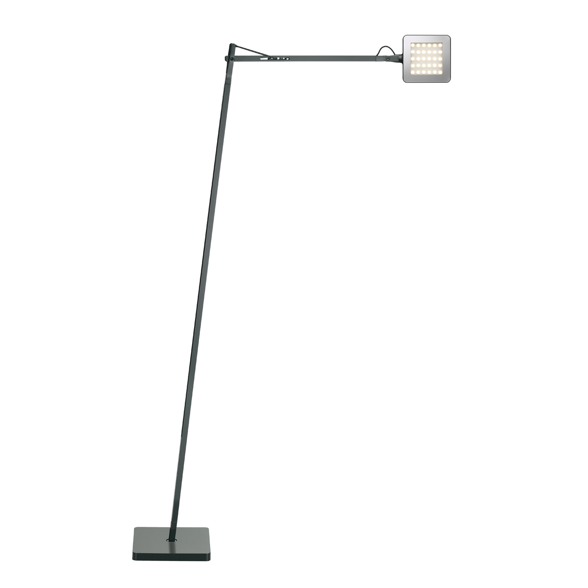 Flos Kelvin LED F Stehleuchte, anthrazitgrau