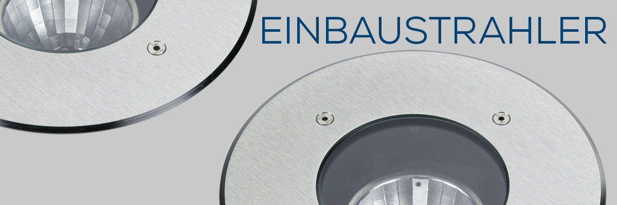 Kategoriebanner Einbaustrahler Kategoriebanner Einbaustrahler