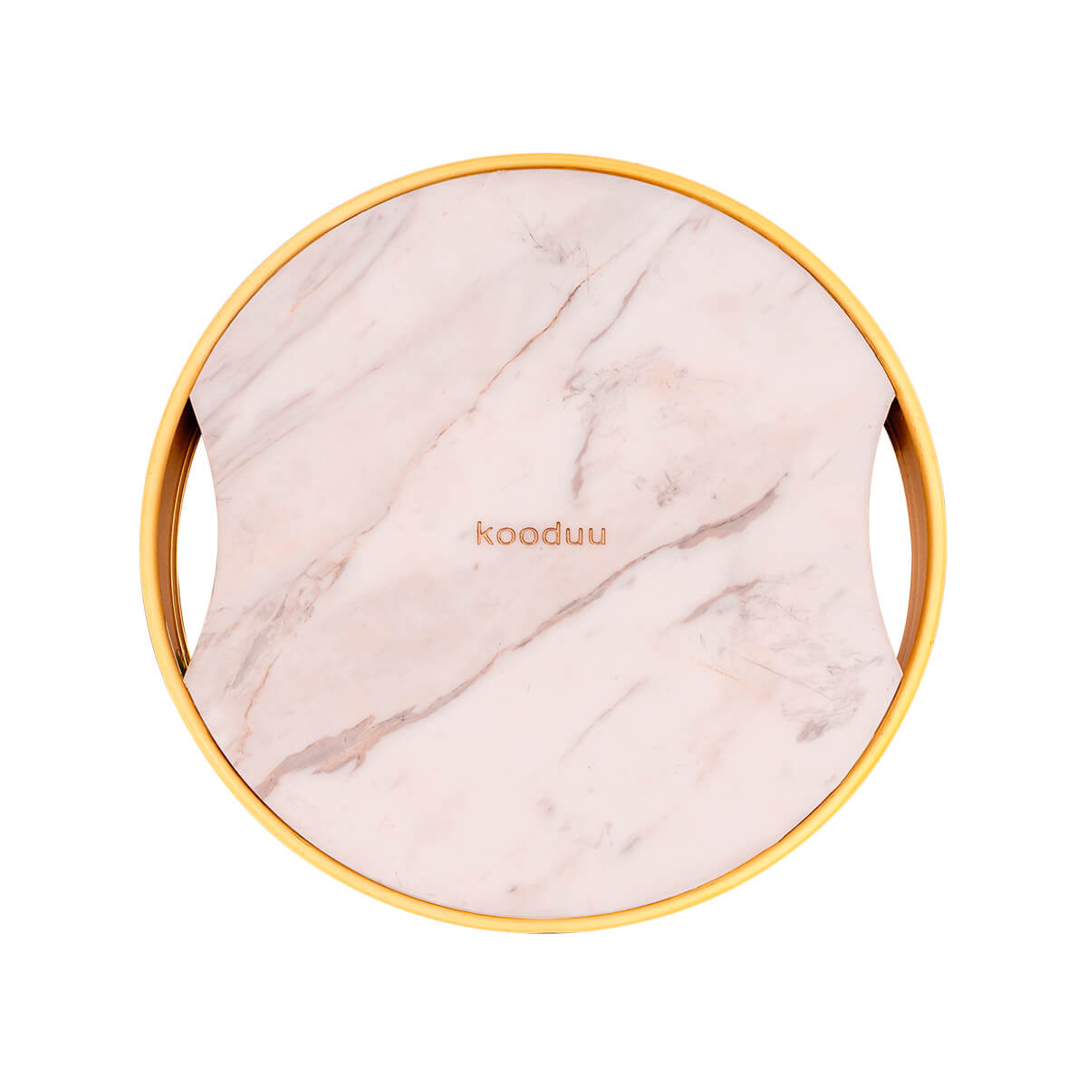 Kooduu Sphere Marmorplatte, Messing