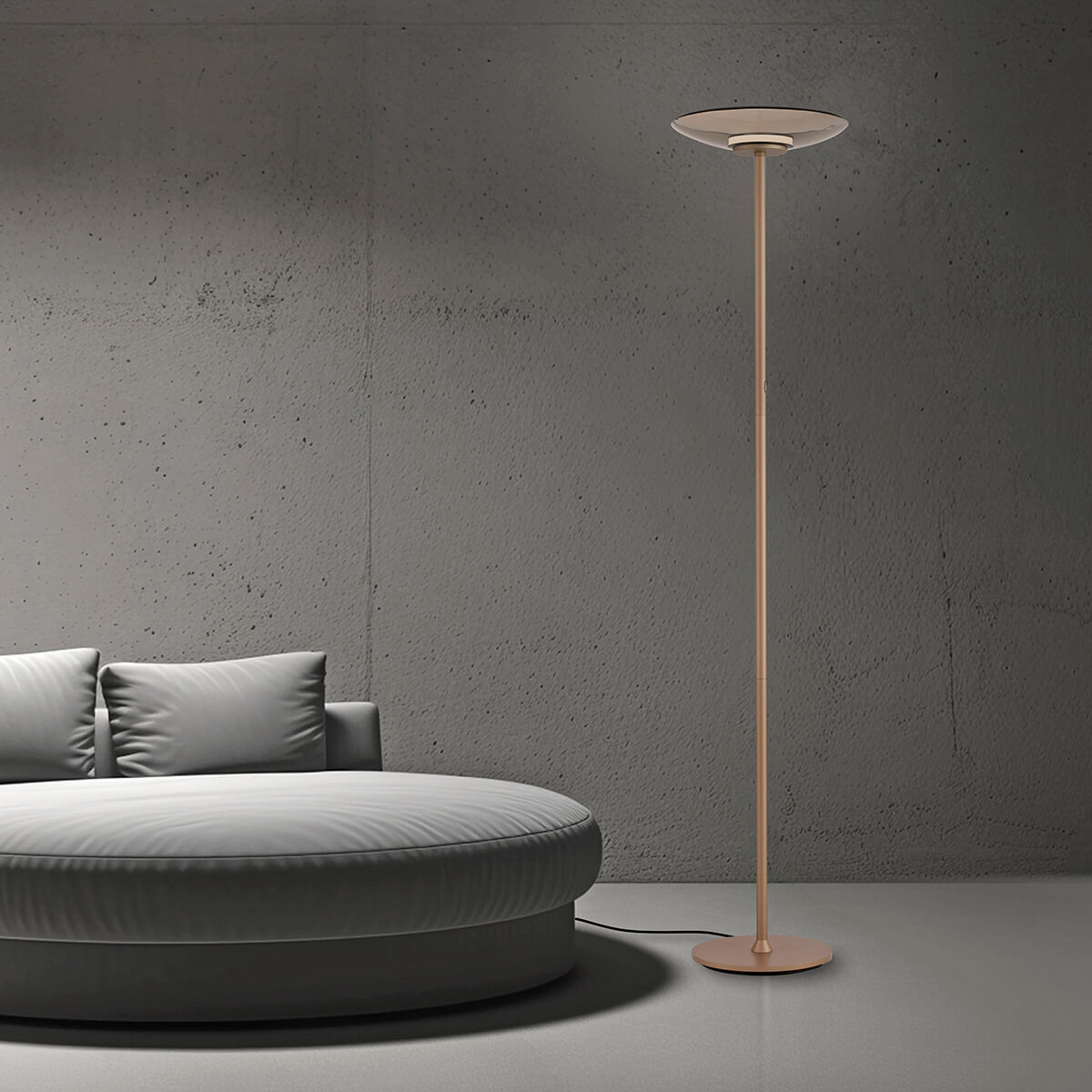 Neuhaus PURE Moon LED Stehleuchte, Bronze