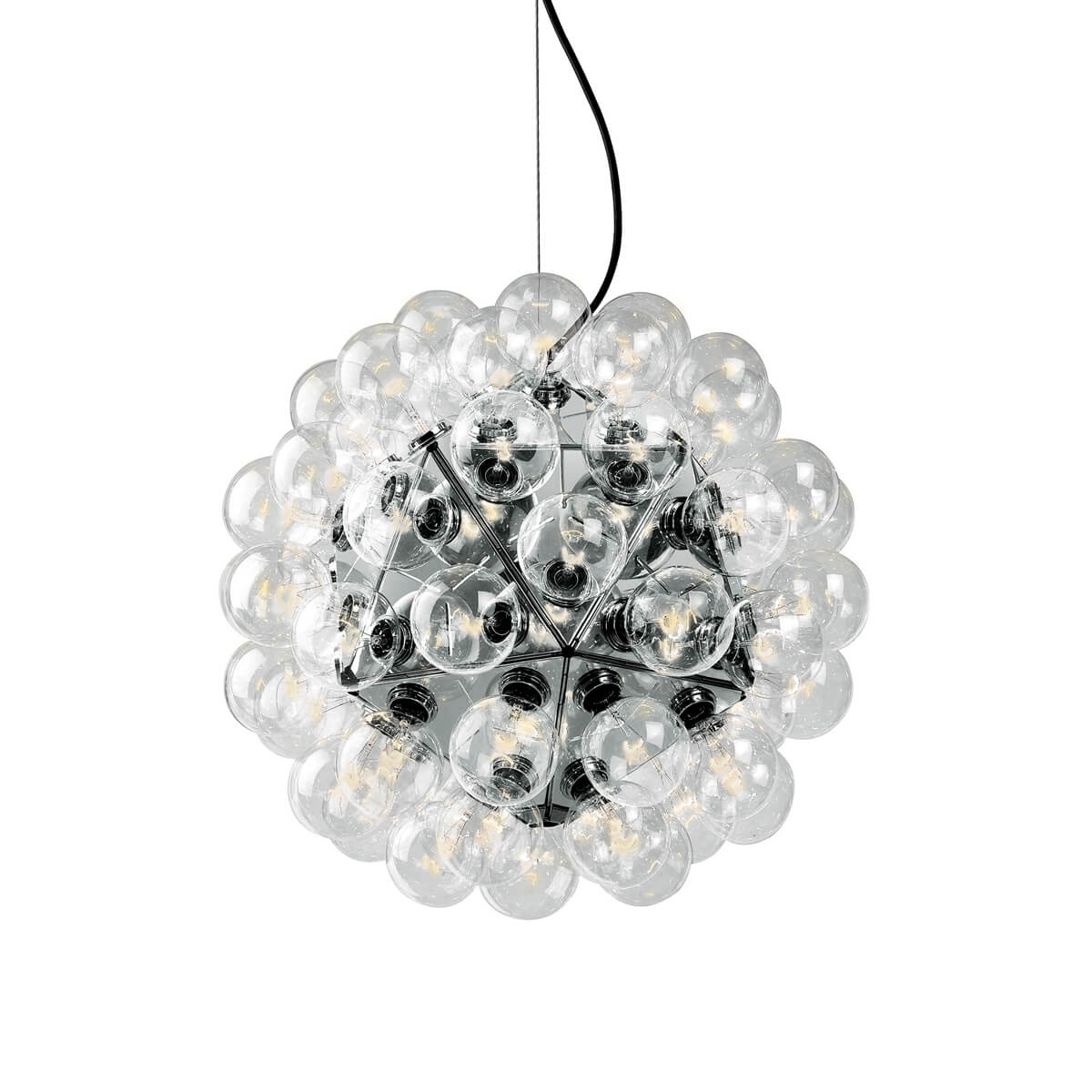 Flos Taraxacum 88 S Pendelleuchte, S1, Ø: 80 cm, Aluminium poliert