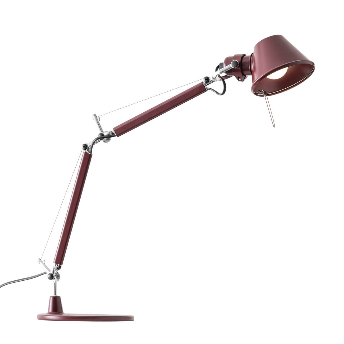 Tolomeo Micro Tavolo Ruby Red Collection
