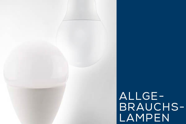 Kategoriebanner Leuchtmittel LED Allgebrauchslampen Kategoriebanner Leuchtmittel LED Allgebrauchslampen