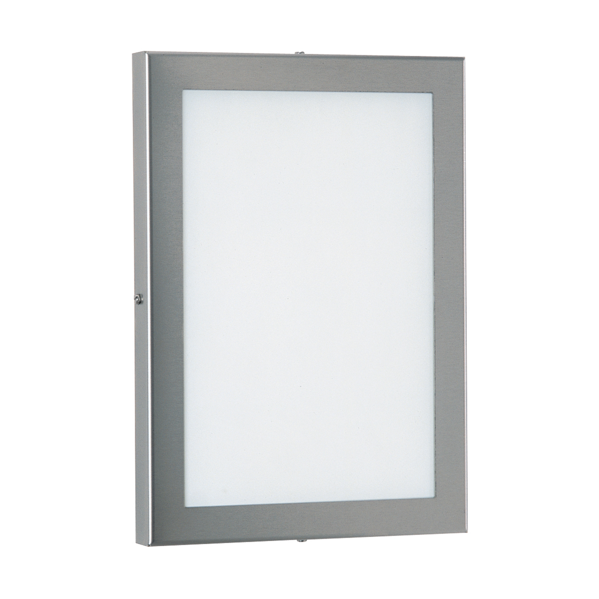 Albert Leuchten 69635 Wand- / Deckenleuchte, 32 x 22,5 cm, Edelstahl