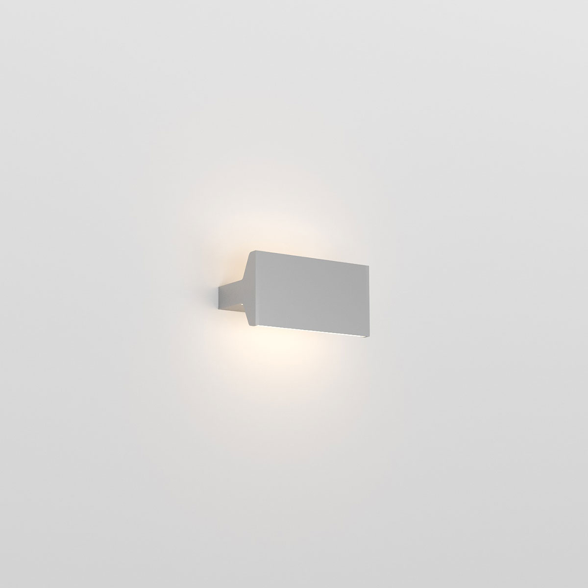 Rotaliana Ipe W1 LED Wandleuchte, Silber