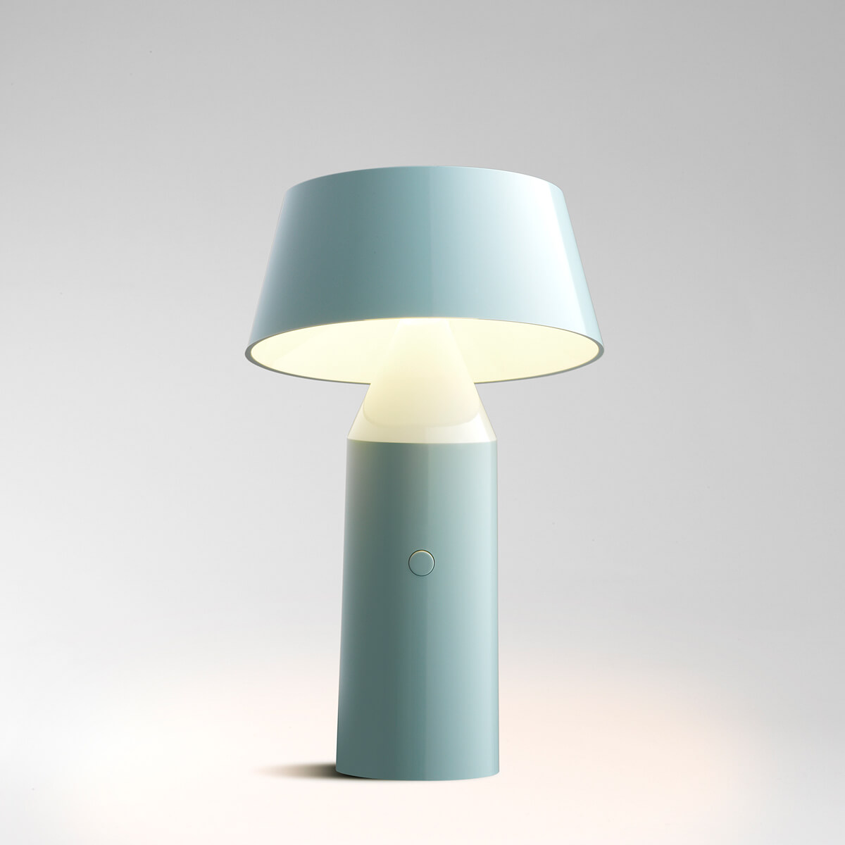 Marset Bicoca LED Akkuleuchte, hellblau