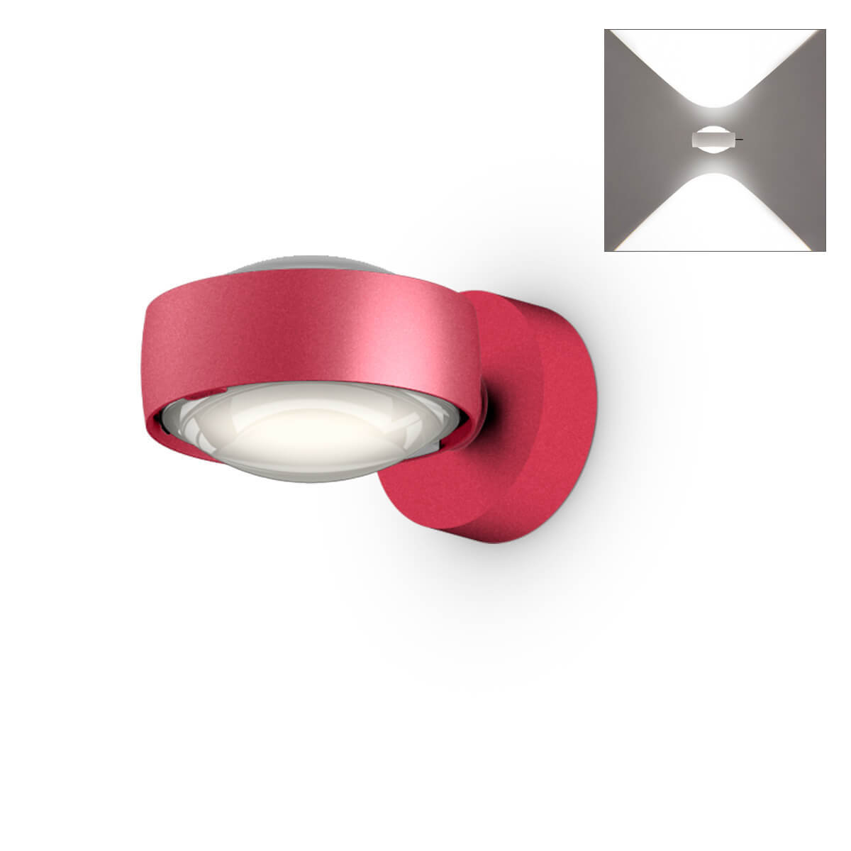 Sento D verticale up air LED Wandleuchte colors by Occhio