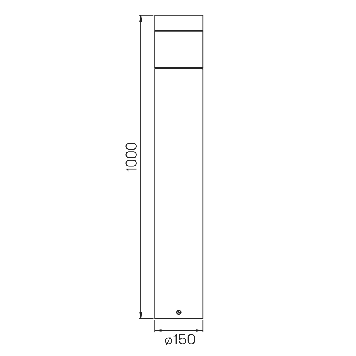 Albert Leuchten 2274 LED Pollerleuchte
