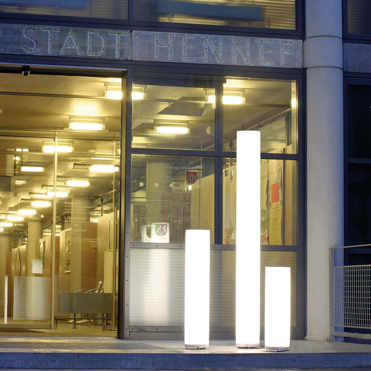 Apollo RGBCCT-LED Stehleuchte / Lichtsäule mit ZigBee